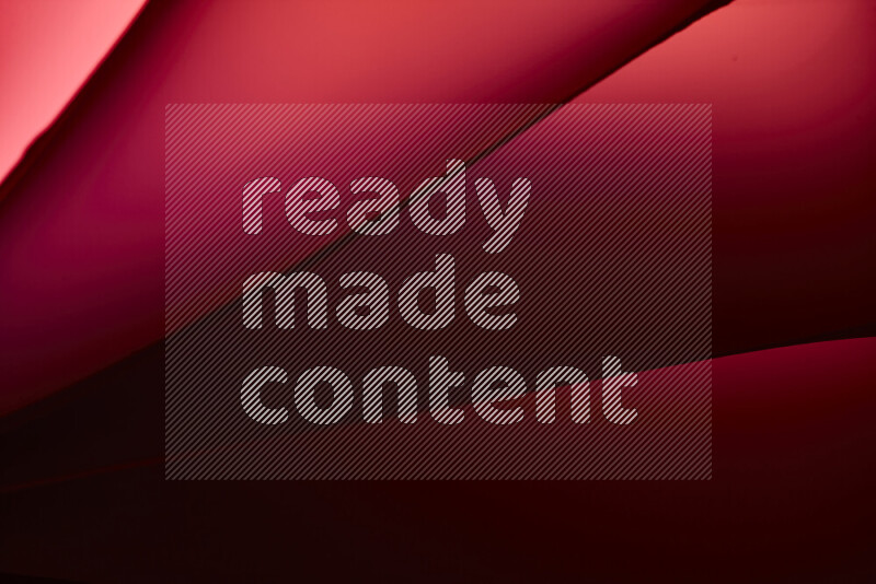 An abstract art piece displaying smooth curves in warm and cold gradients created by colored light