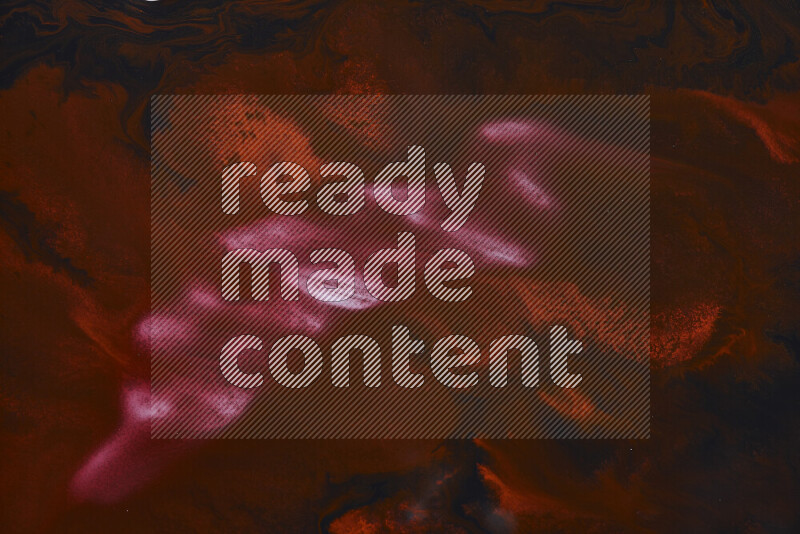 Abstract colorful background with mixed of red and black paint colors