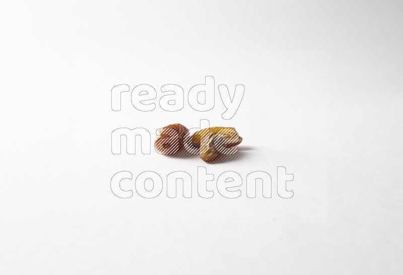 Dates on white background