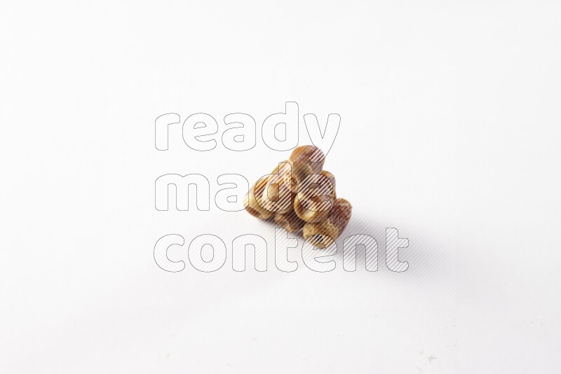 Dates on white background