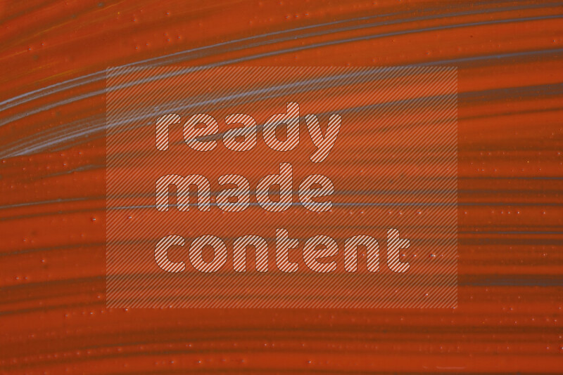 Close-ups of abstract orange paint texture in different shapes