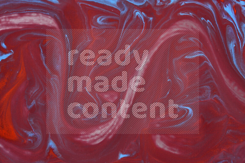 Abstract colorful background with mixed of red and blue paint colors