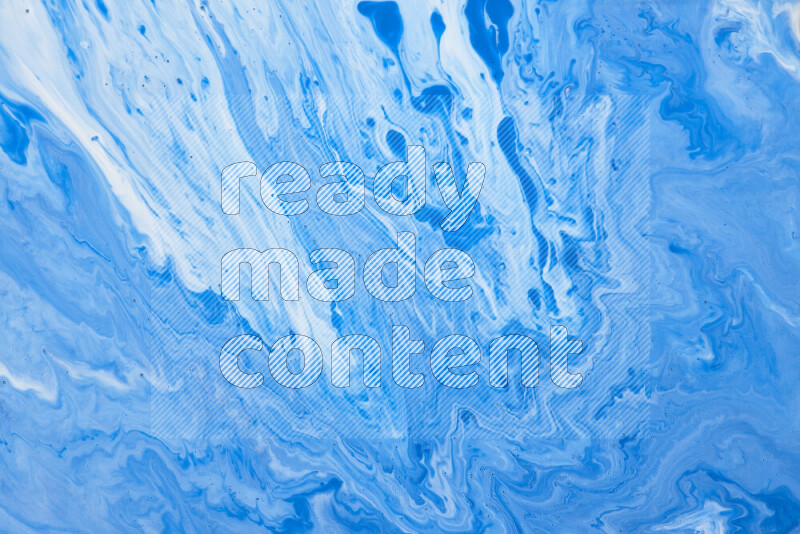 Abstract colorful background with mixed of white and blue paint colors