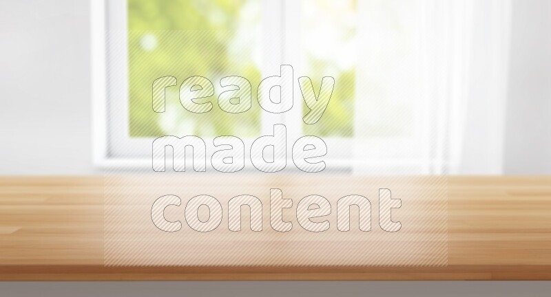 Kitchen tabletop with kitchen view