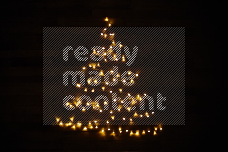 Bokeh light in yellow