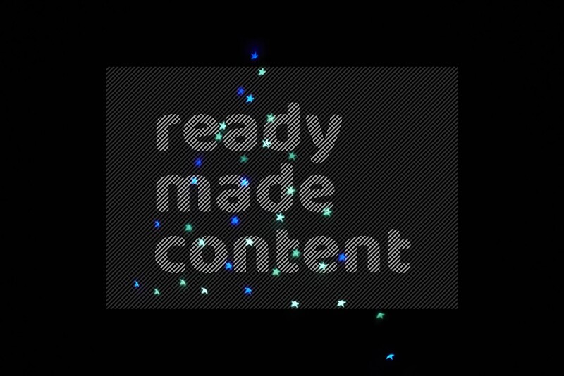 Bokeh light in star shape