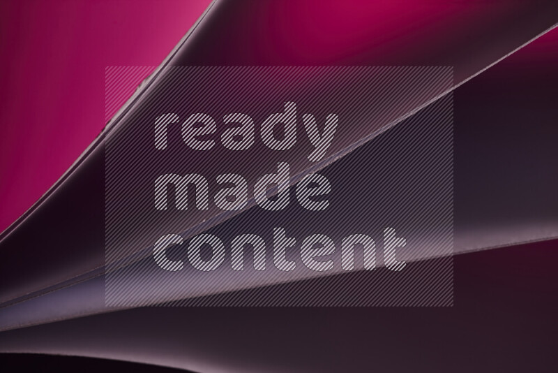 An abstract art piece displaying smooth curves in warm and cold gradients created by colored light