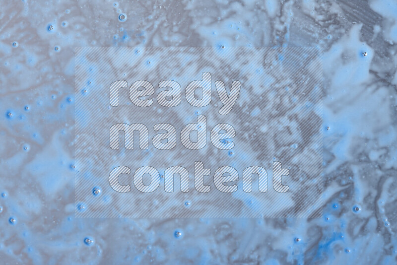 لقطات مقربة لأشكال مختلفة مرسومه باللون الأزرق