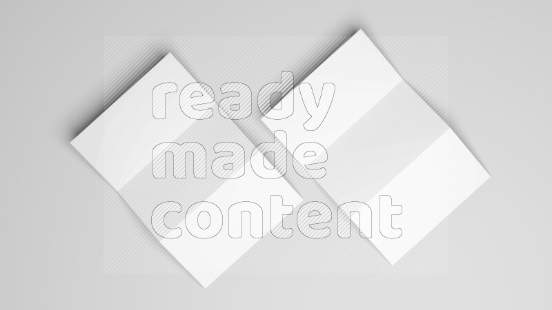 Corporate Stationery Elements, Blank White Textured Brand ID, On White Background