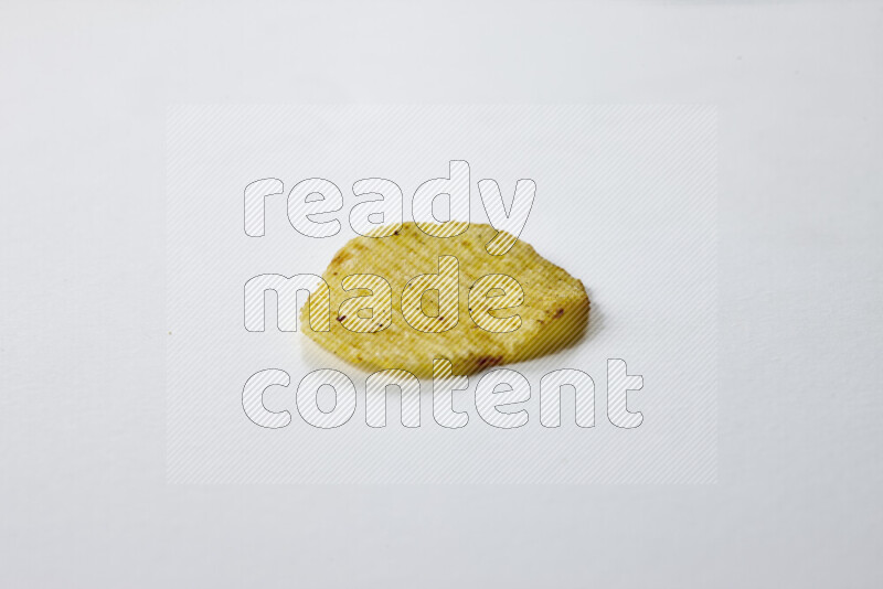 Chips snacks on white background