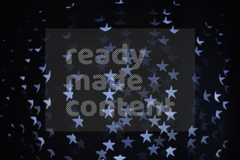 Bokeh light in star shape