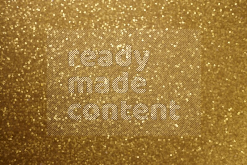 Yellow glittery bokeh background