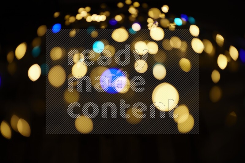 Bokeh light in multicolor