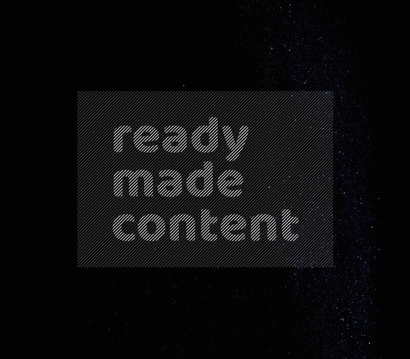 Blue glitter powder isolated on black background