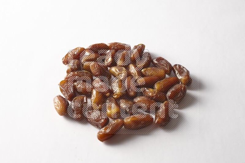 Dates on white background