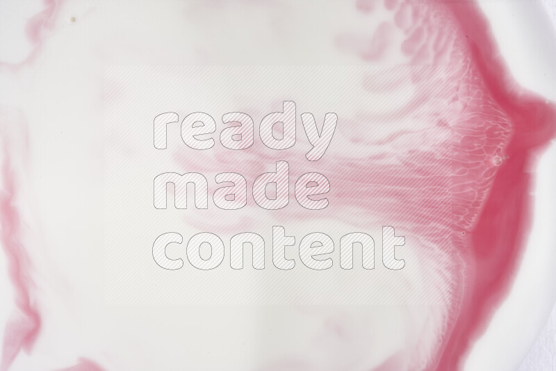 لقطة مقربة لأنماط دوامية باللون الأحمر والأبيض