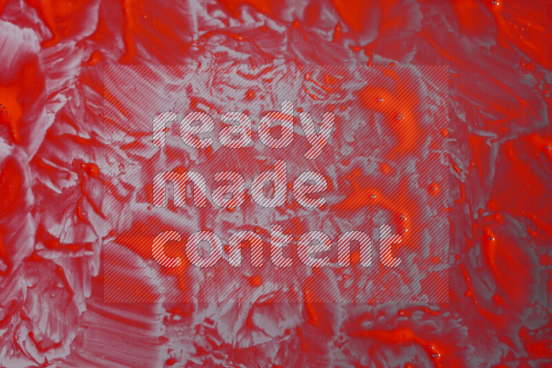 لقطات مقربة لأشكال مختلفة مرسومه باللون الأحمر