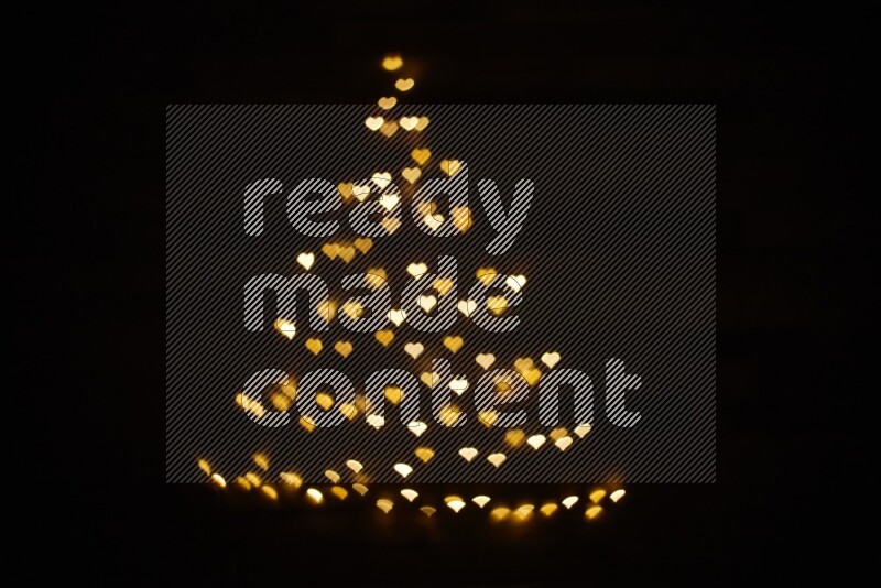 Bokeh Light in heart shape