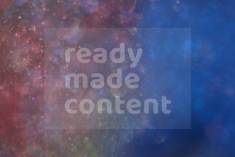 Multicolored glitter powder isolated on black background