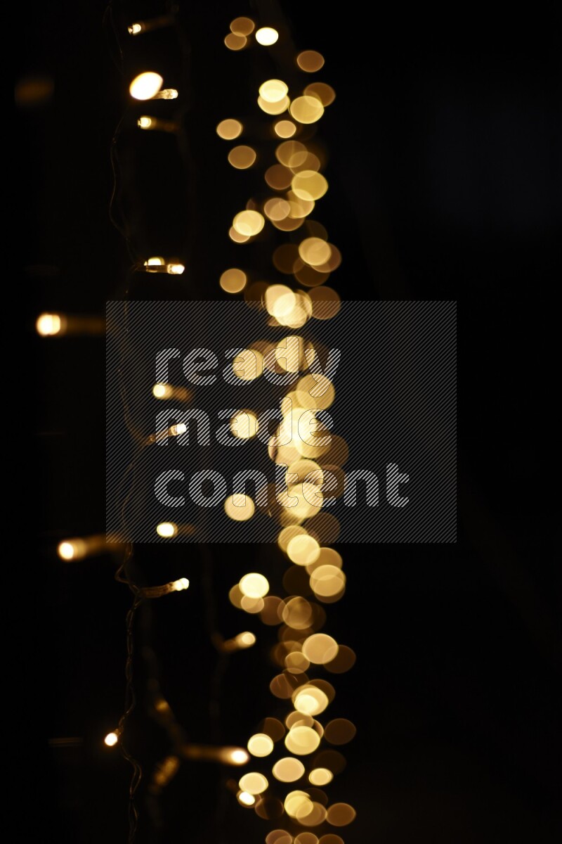 Bokeh light in yellow