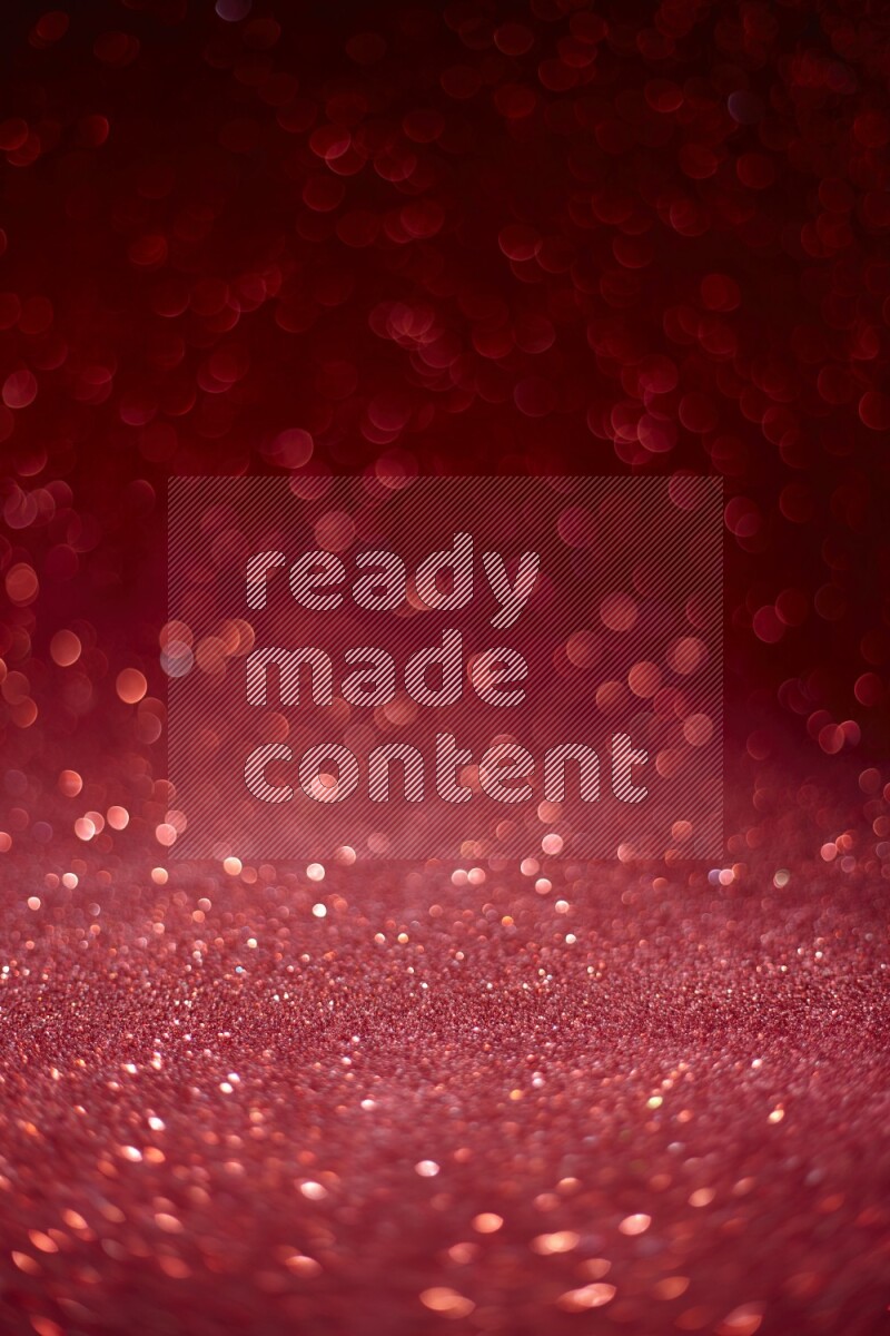 Red glittery bokeh background