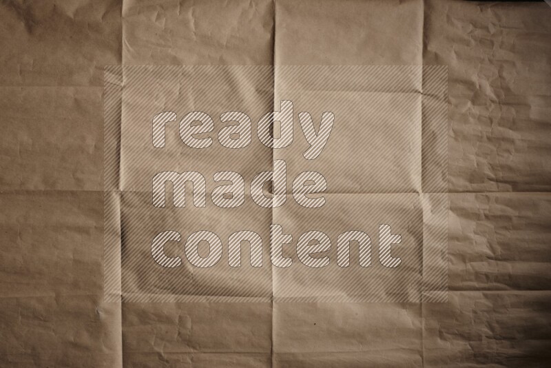 Craft paper on black background