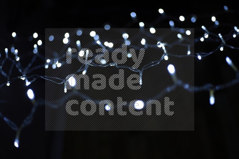 Bokeh light in white