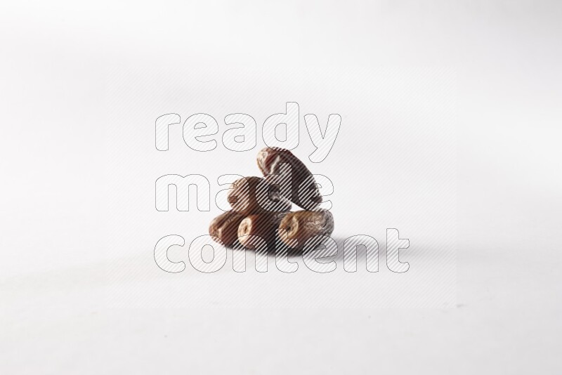Dates on white background
