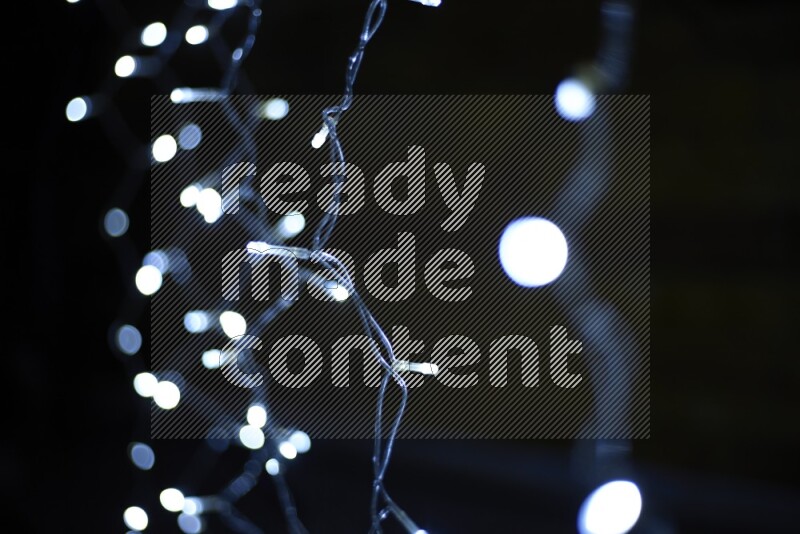 Bokeh light in white