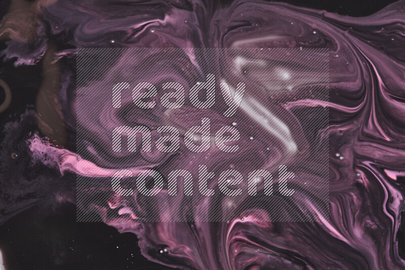 Abstract colorful background with mixed of pink and black paint colors