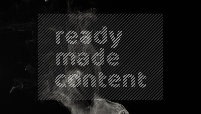 irregular white smoke on black background.