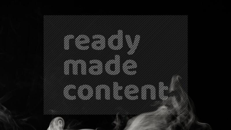 irregular white smoke on black background.