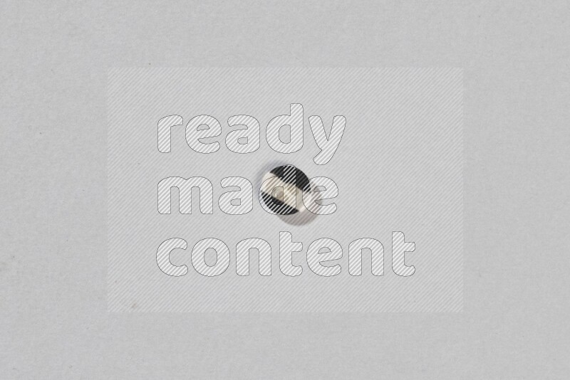 A button on grey background