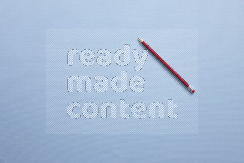 Different school supplies on blue background