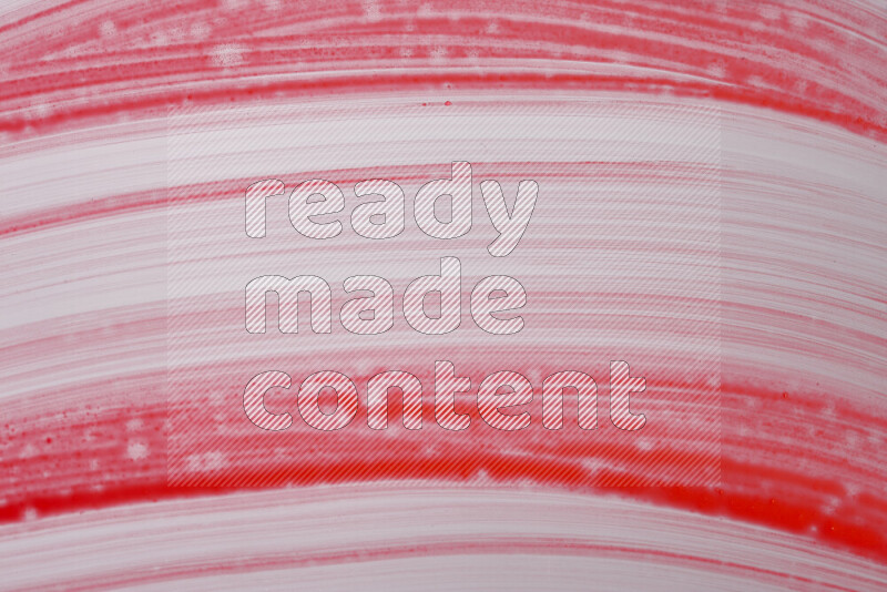 Close-ups of abstract red paint texture in different shapes