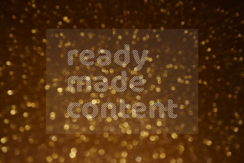 Gold glittery bokeh background