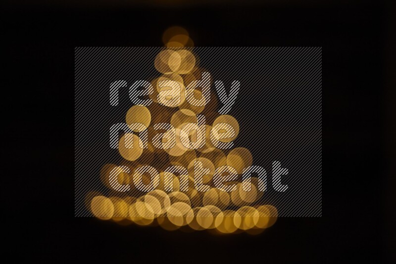 Bokeh light in yellow