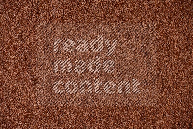 بذور حب الرشاد تملأ الخلفية على أرضية سوداء