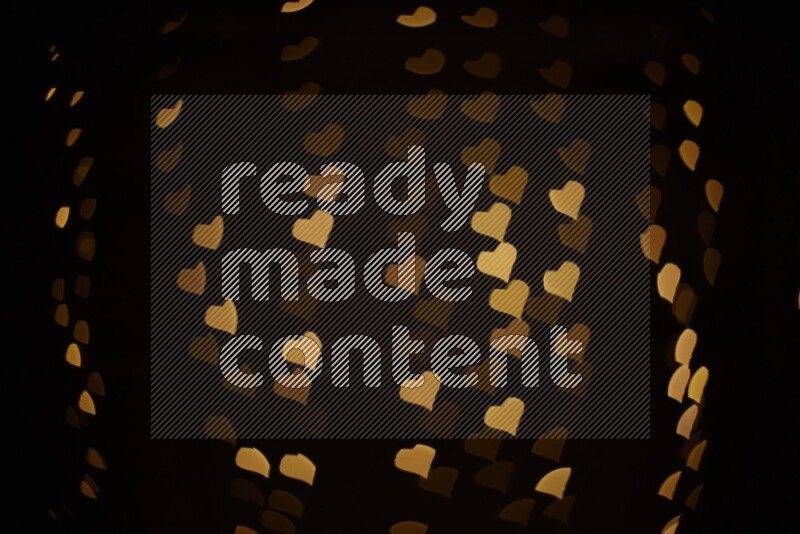 Bokeh Light in heart shape