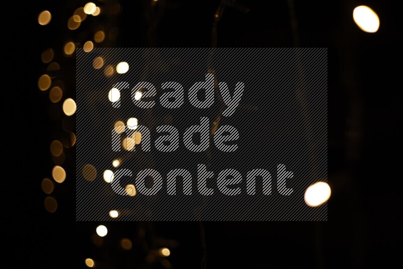 Bokeh light in multicolor