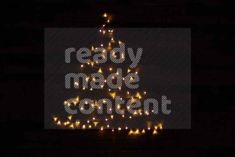 Bokeh light in yellow