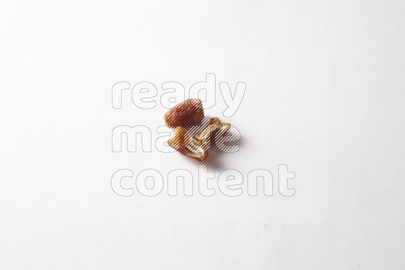 Dates on white background