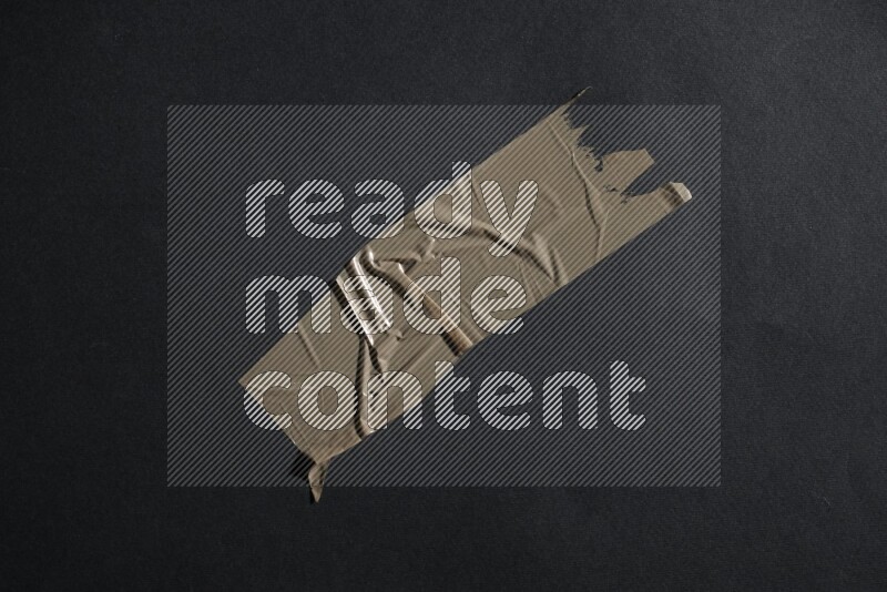 Duct tape on black background